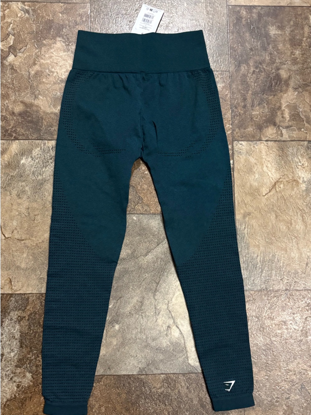 Gymshark Dark Teal High-Waist Seamless Leggings